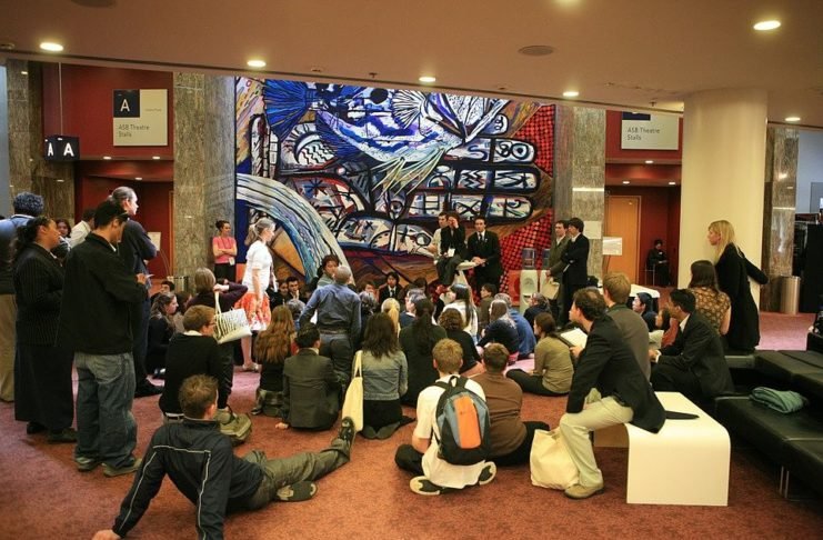 entrepreneurs in meeting room