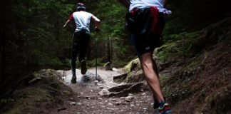 men running