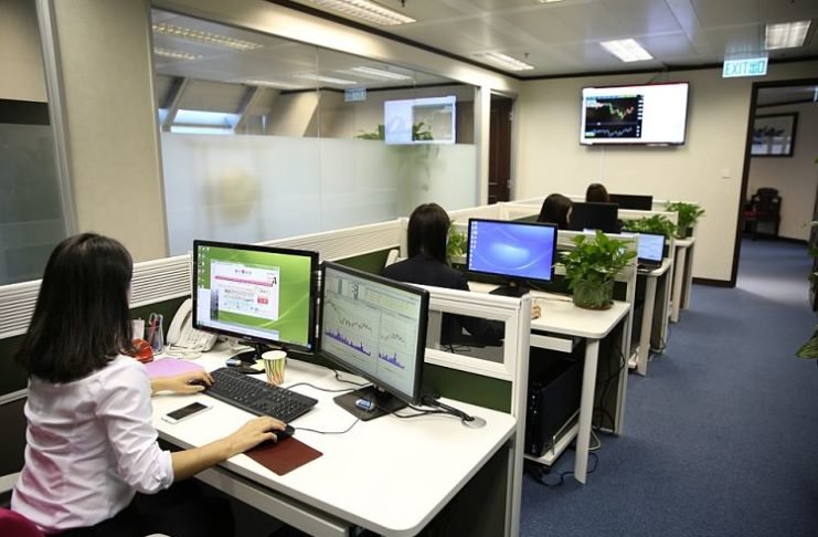 business people work