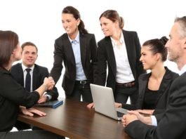 men and women employees