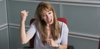 excited female